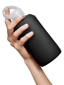 JET LITTLE BOTTLE 500ML (16OZ) -Bkr bkr glass water bottle 16oz jet 500ml 16 oz bkjetpb s16ht 812746020064 33549106512043 scaled