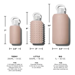 TEDDY SPIKED - LITTLE BOTTLE 500ML (16OZ) -Bkr bkr glass water bottle 16oz spiked teddy 500ml 16 oz tnnkdpk s16ht 812746022044 33549116735659 scaled