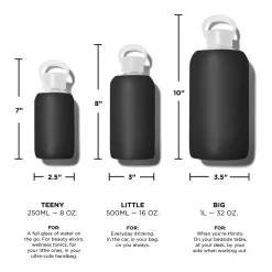 JET BIG BOTTLE 1L (32OZ) 14 JET BIG BOTTLE 1L (32OZ) -Bkr bkr glass water bottle 32oz jet 1l 32 oz bkjetpb s32ht 812746021917 33549126566059 scaled