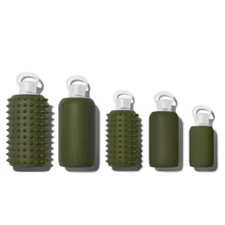 OLIVE SPIKED BIG BOTTLE 1L (32OZ) -Bkr bkr glass water bottle 32oz spiked olive 1l 32 oz grolvpk s32ht 810095830839 33549258490027