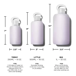 LALA TEENY BOTTLE 250ML (8OZ) 15 LALA TEENY BOTTLE 250ML (8OZ) -Bkr bkr glass water bottle 8oz lala 250ml 8 oz vtllapb s08ht 812746023621 33549135446187 scaled