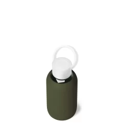 OLIVE TEENY BOTTLE 250mL (8 OZ) -Bkr bkr glass water bottle 8oz olive teeny bottle 250ml 8 oz grolvpb s08ht 810095830792 35566588297387