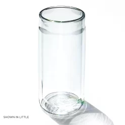 GLASS LITTLE CUP 355ML (12OZ) 5 GLASS LITTLE CUP 355ML (12OZ) -Bkr bkr insulated glass tumbler 12oz 355 ml 12 oz cup glass cltmbbb l12wb 810095831553 34380889686187