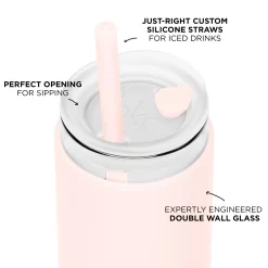 PARIS & THE COTTON CANDY - LITTLE CUP SIP KIT 355ML (12oz) 15 PARIS & THE COTTON CANDY - LITTLE CUP SIP KIT 355ML (12oz) -Bkr bkr insulated glass tumbler 12oz paris the cotton candy cup sip kit 355ml 12oz pkpcctb l12pb 34381102547115