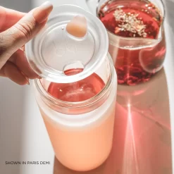 PARIS & THE COTTON CANDY - LITTLE CUP SIP KIT 355ML (12oz) 20 PARIS & THE COTTON CANDY - LITTLE CUP SIP KIT 355ML (12oz) -Bkr bkr insulated glass tumbler 12oz paris the cotton candy cup sip kit 355ml 12oz pkpcctb l12pb 34381103268011