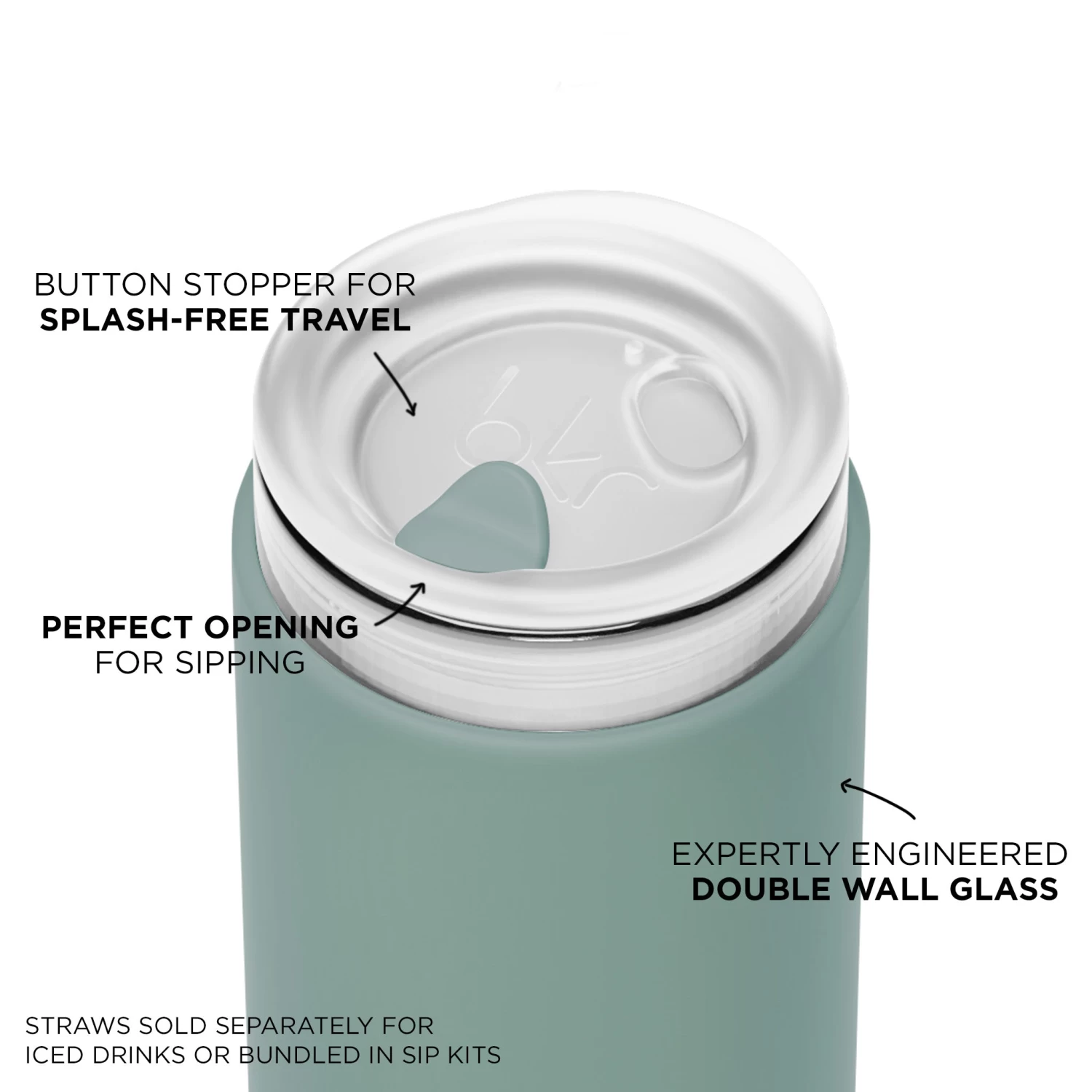 OCEAN DEMI CUP 500mL (16oz) 3 OCEAN DEMI CUP 500mL (16oz) - Image 3