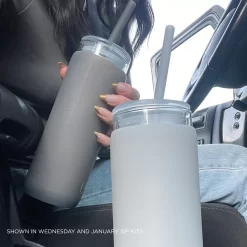 WEDNESDAY DEMI CUP 500mL (16oz) 15 WEDNESDAY DEMI CUP 500mL (16oz) -Bkr bkr insulated glass tumbler 16oz wednesday cup 500ml 16oz bkwdntb l16ht 810095831430 34381278609579