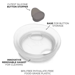 WEDNESDAY LITTLE CUP 355mL (12oz) 14 WEDNESDAY LITTLE CUP 355mL (12oz) -Bkr bkr insulated glass tumbler kit wednesday cup 355ml 12oz bkwdntb l12ht 810095831423 34381265109163