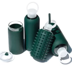 EVERLY & SEA FOREST - LITTLE CUP SIP KIT 355ML (12oz) -Bkr bkr insulated sip kit double wall glass silicone tumbler silicone straw 12oz everly sea forest little cup sip kit 355ml 12oz gresfpb l12pb 34890649993387