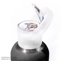 JET - BIG BOTTLE KEEP KIT 1L (32 OZ) -Bkr bkr keep kit compact glass water bottle 32oz jet keep kit 1l 32 oz bkjkkpb g32pb 34010064584875