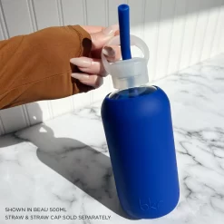 BEAU BIG SLEEVE -Bkr bkr silicone sleeve glass water bottle 32oz beau 1l 32 oz sleeve only blbeupb n32wb 33933012959403