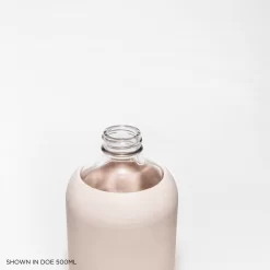 TUTU - LITTLE BOTTLE SIP KIT 500ML (16 OZ) -Bkr bkr sip kit silicone straw cap glass water bottle 16oz tutu sip kit 500ml 16 oz pktskpb t16pb 34118504939691