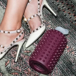 VALENTINA & A KISS ON EACH CHEEK - BIG BOTTLE SIP KIT 1L (32 OZ) -Bkr bkr sip kit silicone straw cap glass water bottle 32oz valentina a kiss on each cheek big bottle sip kit 1l 32 oz rdvkcpb t32pb 34776134615211