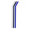 CUTE BUOY BLUES BIG BOTTLE STRAWS 1L (32 OZ) SET OF THREE