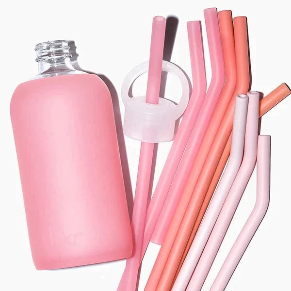 FAIRYTALE PINKS LITTLE BOTTLE STRAWS 500ML (16 OZ) SET OF THREE 4 FAIRYTALE PINKS LITTLE BOTTLE STRAWS 500ML (16 OZ) SET OF THREE - Image 4