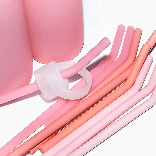 FAIRYTALE PINKS LITTLE BOTTLE STRAWS 500ML (16 OZ) SET OF THREE 5 FAIRYTALE PINKS LITTLE BOTTLE STRAWS 500ML (16 OZ) SET OF THREE - Image 5