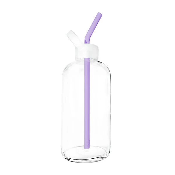 LILA BIG BOTTLE STRAWS 1L (32OZ) SET OF THREE 2 LILA BIG BOTTLE STRAWS 1L (32OZ) SET OF THREE - Image 2